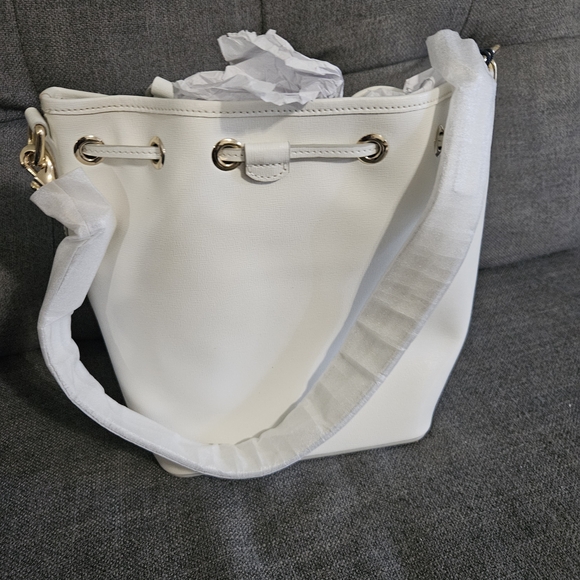 Dooney & Bourke Saffiano Drawstring Bag NWT and Dustbag